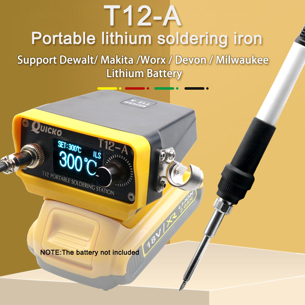 Milwaukee Drill M12 Fuel - STM32 V3 T12-A Akku-Lötstation Lötkolben für