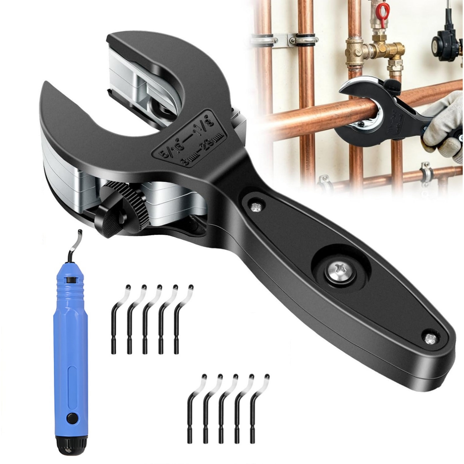 Ratschen-Rohrschneider für eng – Pipe Cutter Ratchet Bewertung und Preis