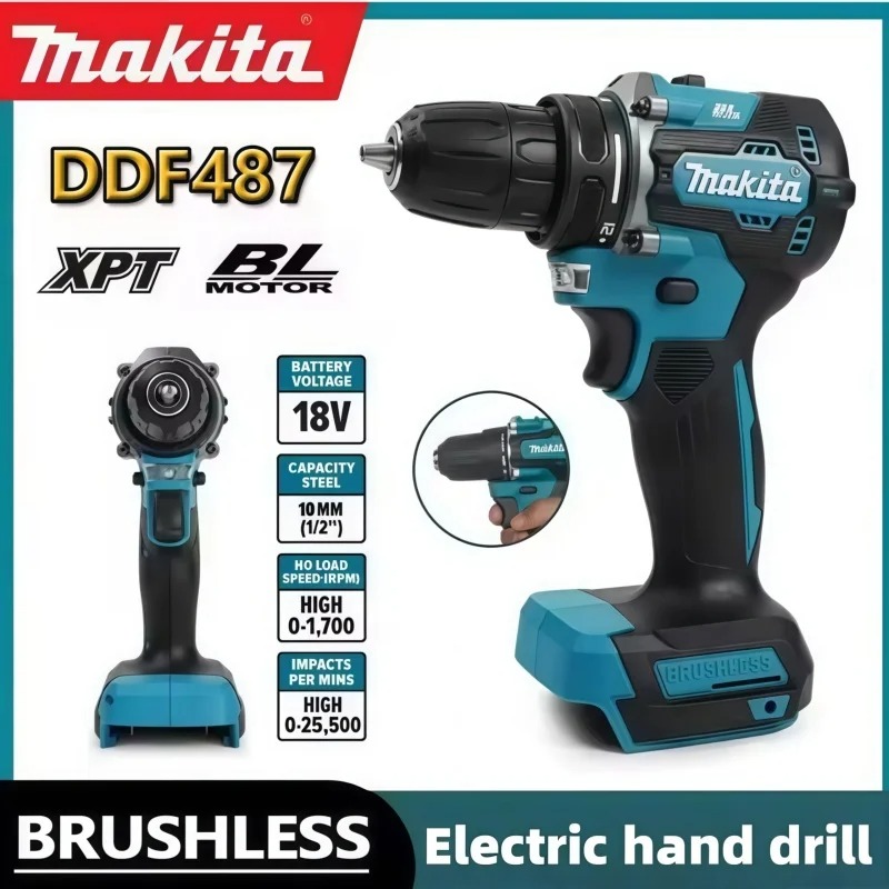 Makita DDF487 10mm Bürstenlose – Makita Drill Ddf484 Bewertung und Preis